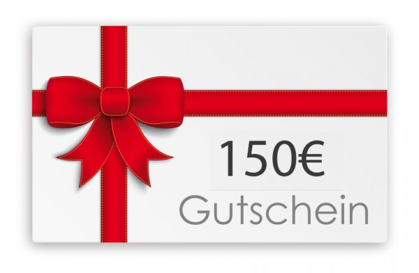 Geschenkgutschein 150€